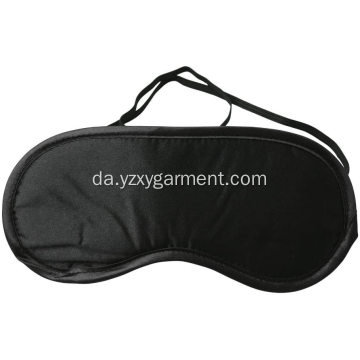 Komfortabel sort øjenmaske til søvn